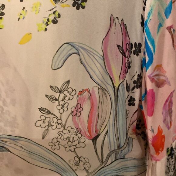 Saachi Floral Kimono Cardigan, one size - Picture 10 of 12